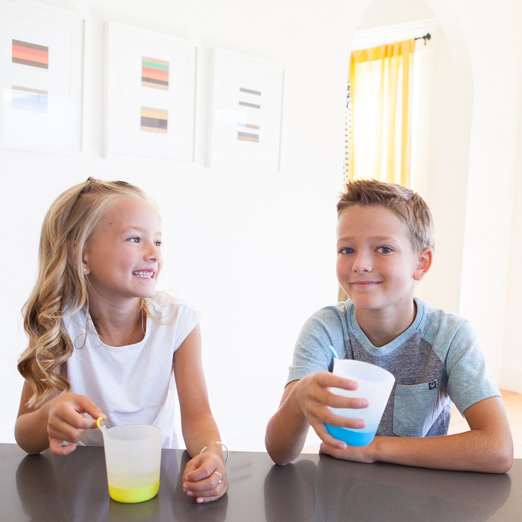 Puj PhillUp - Hangable Kids Cups (Original Colors 2-Pack) - Meal - Puj | Simplifying Parenthood